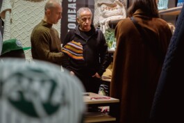Feel Blue a Pitti Filati 96: Tennis, Light and Fire