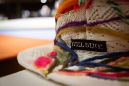 Feel Blue a Pitti Filati 96: Tennis, Light and Fire